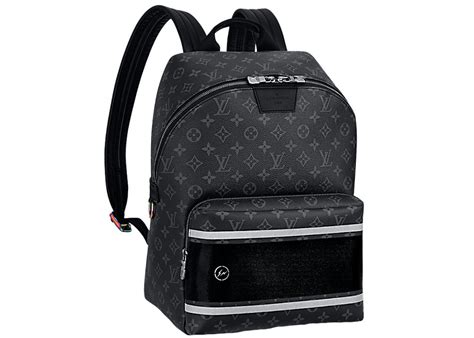 Louis Vuitton x fragment Zack Backpack Monogram Eclipse Black .